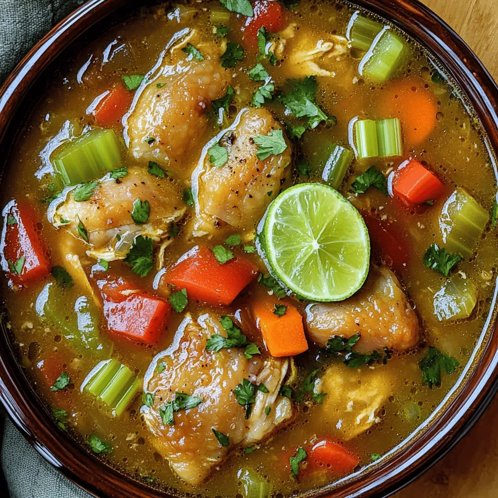 Cuban Chicken Soup Hearty Comfort in Every Bowl