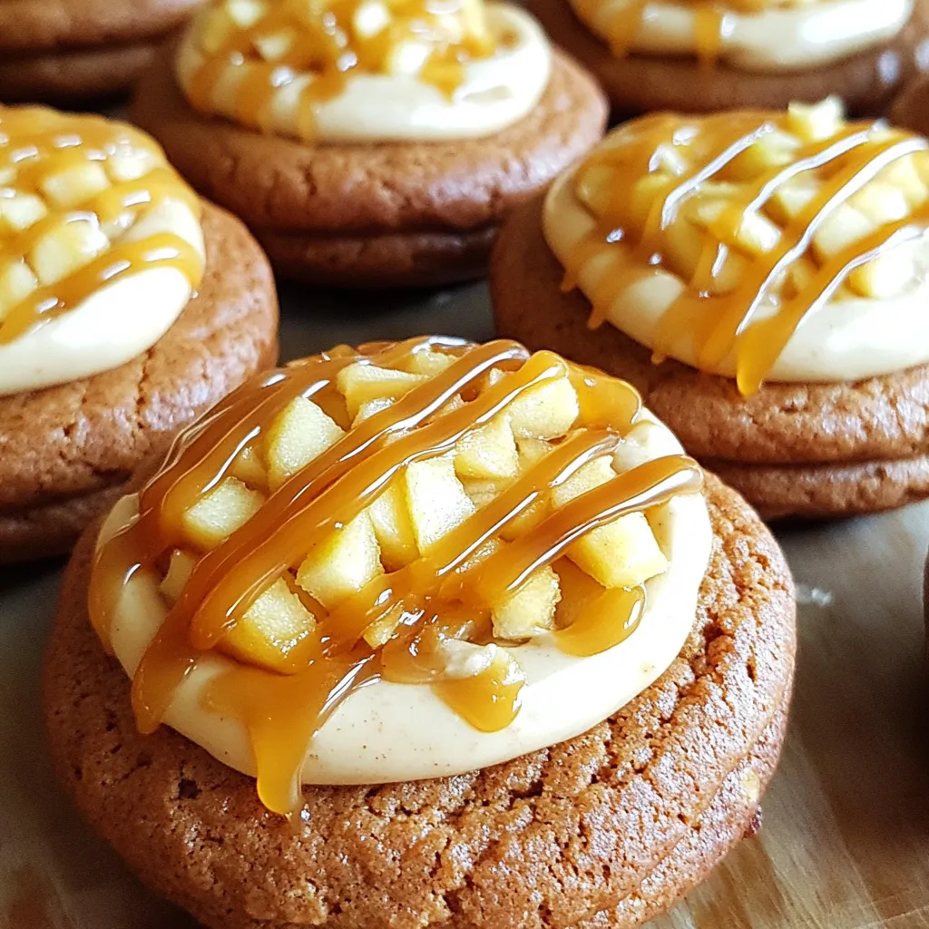 Caramel Apple Whoopie Pies Irresistible Fall Treat
