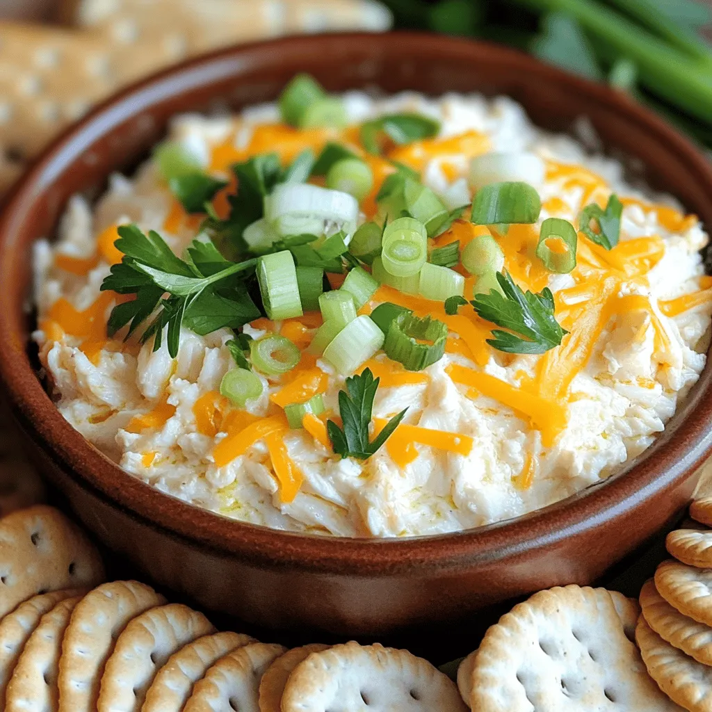 The right crab dip ingredients make all the difference. You want fresh, high-quality crab meat to start. I often use lump crab meat. It has a sweet flavor and a nice texture. You can also use backfin or claw meat, but lump is best for taste.
