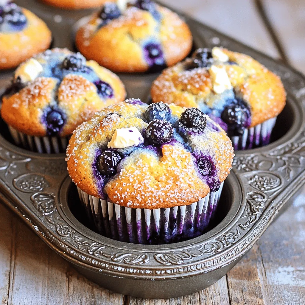 Blueberry Cream Cheese Muffins Delightful and Easy Recipe