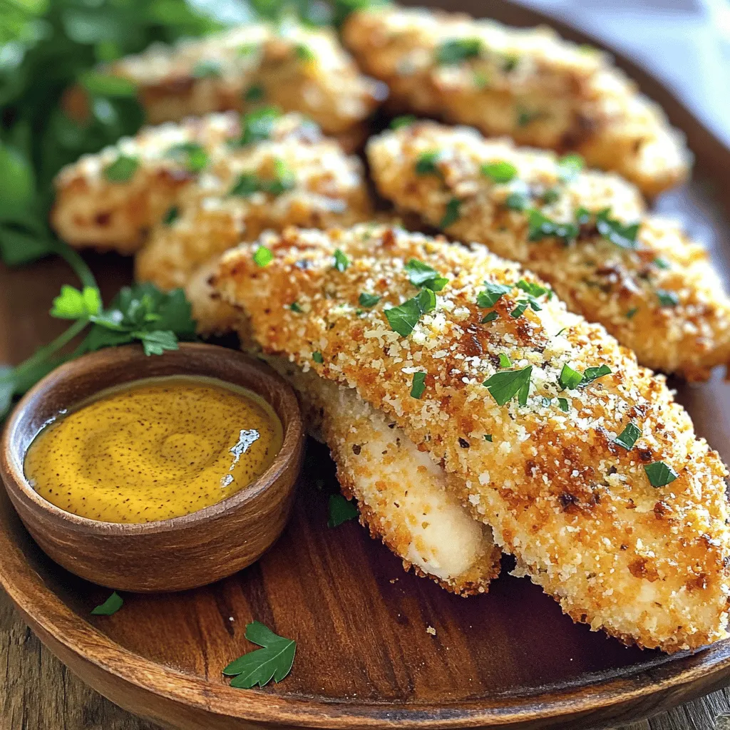 Oven-Baked Chicken Tenders Crispy and Delightful Meal