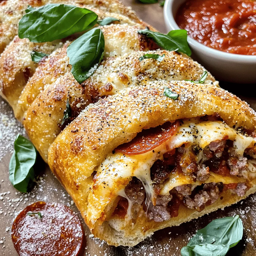 Easy Stromboli Dinner Simple and Flavorful Meal