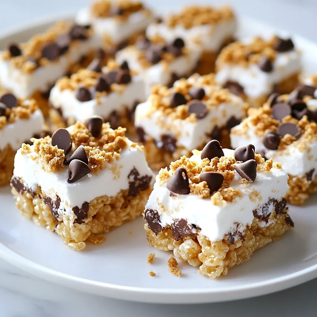 S’mores Rice Krispie Treats Delightfully Simple Recipe