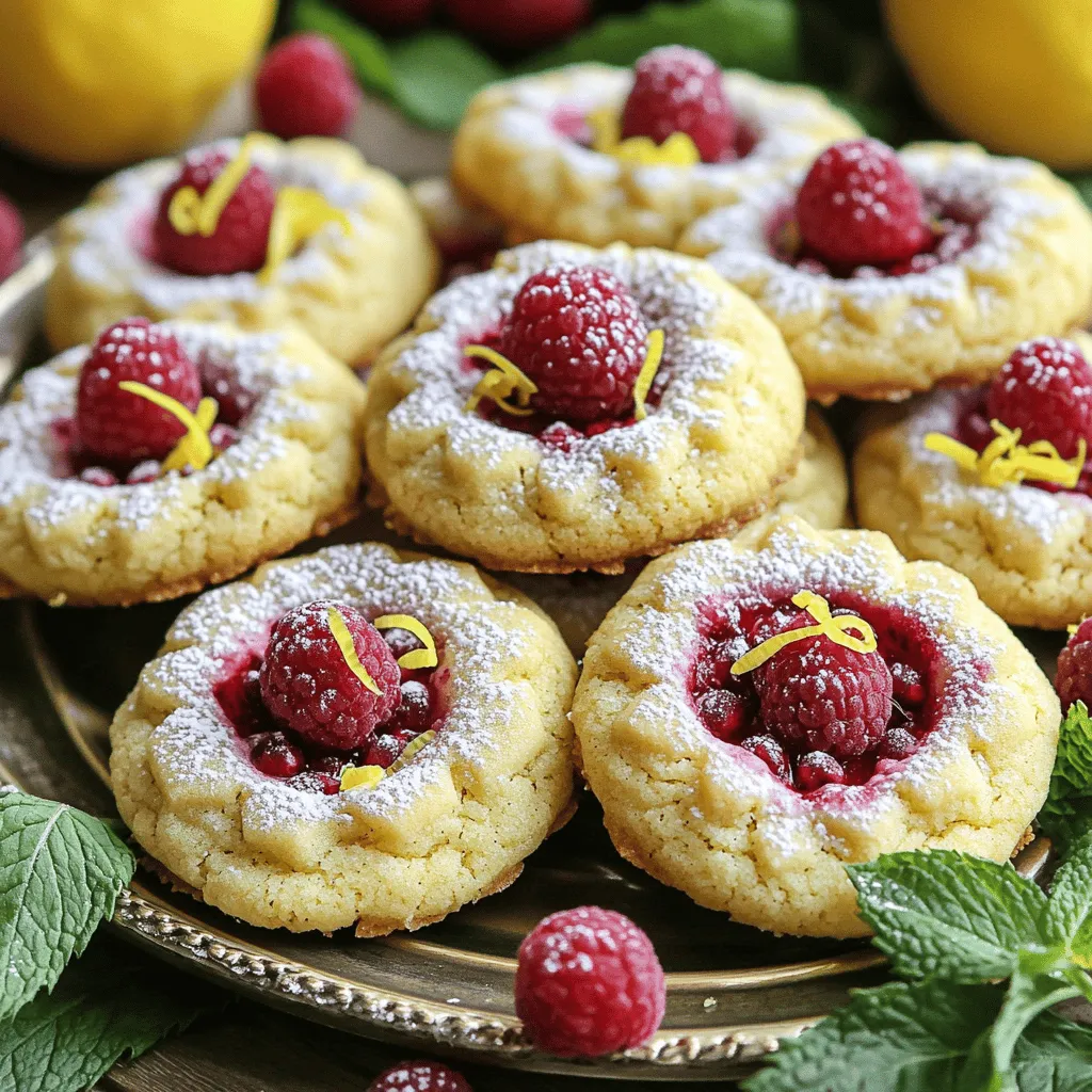 Lemon Raspberry Cookies Delightful and Flavorful Treat
