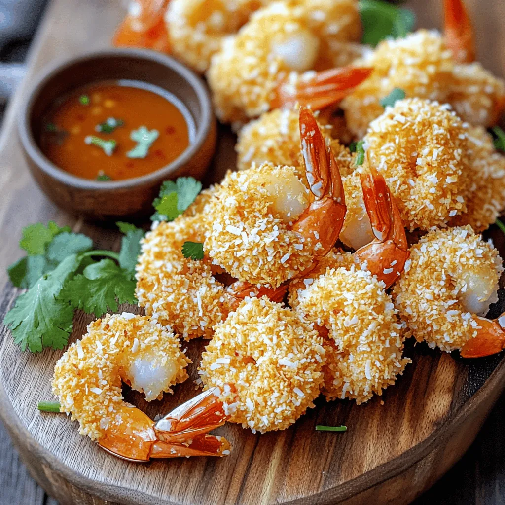 Air Fryer Coconut Shrimp Sweet Chili Delight