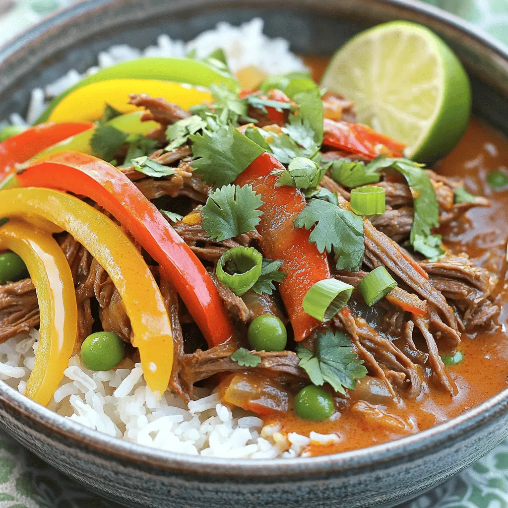New! Coconut Red Curry Drip Beef Irresistible Flavor
