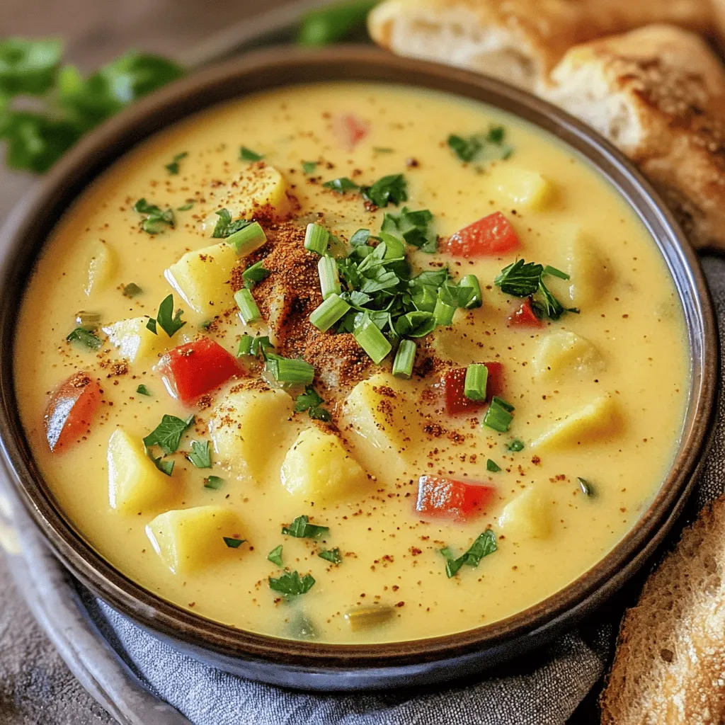 Cajun Potato Soup Flavorful Comfort in Every Bowl