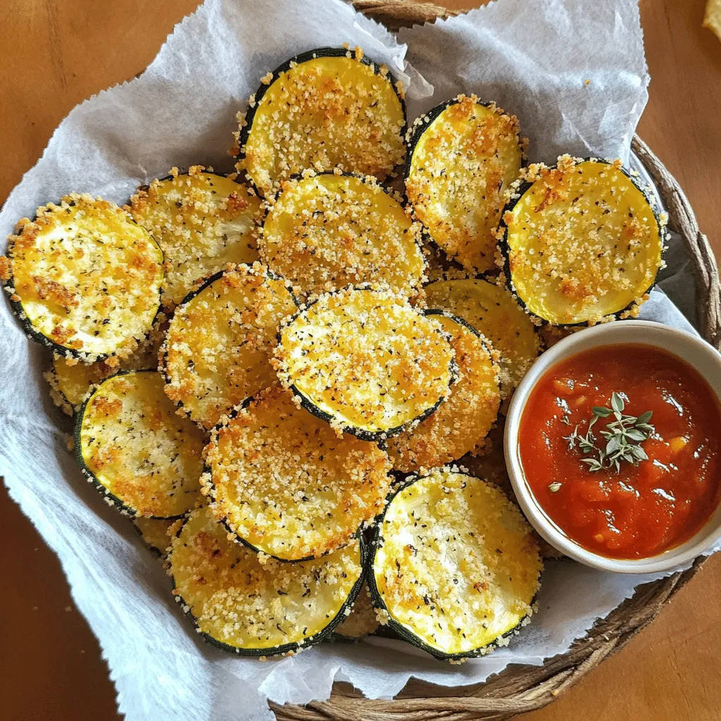 Crispy Parmesan Zucchini Chips Flavorful and Easy Snack