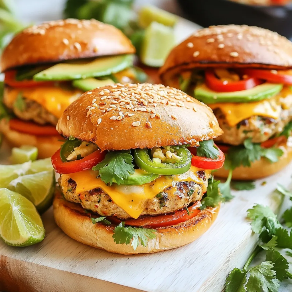 Spicy Southwest Turkey Burgers Flavorful and Juicy Meal