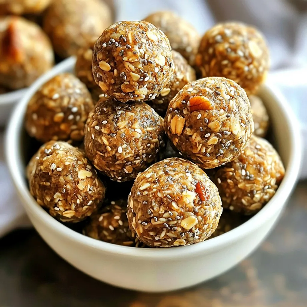 Gingerbread Energy Balls Tasty and Healthy Snack Treat