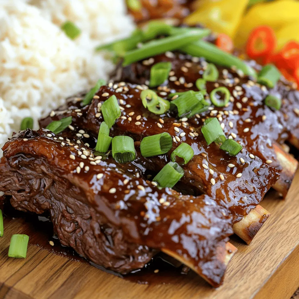 Caramelized Slow Roast Asian Beef Short Rib Recipe