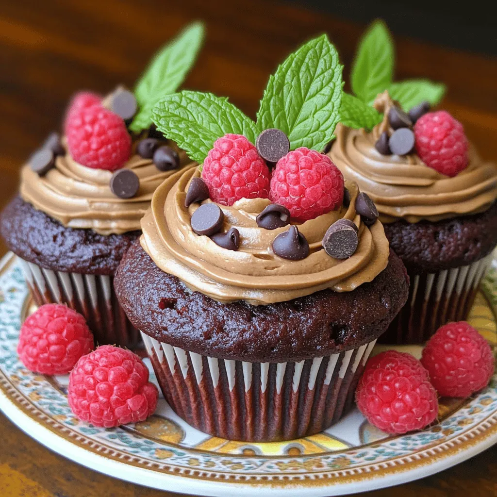 To make the best chocolate raspberry cupcakes, you need a few key ingredients. Each one adds flavor and texture.