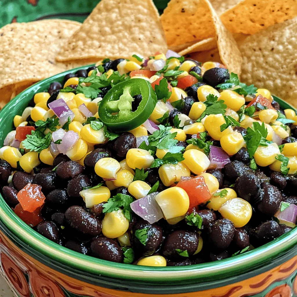 Flavorful Black Bean and Corn Salsa Easy Recipe Guide