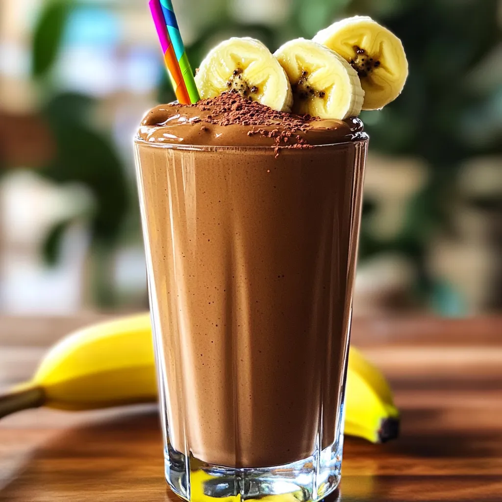 Chocolate Peanut Butter Protein Shake Tasty and Healthy