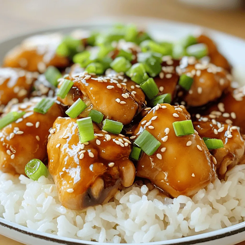 Easy Chicken Teriyaki Savory and Quick 30-Minute Meal