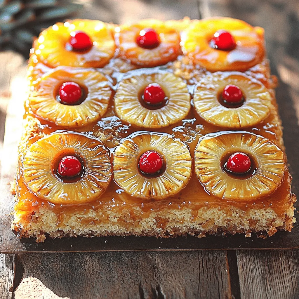 To make the perfect pineapple upside down cake, gather the following ingredients: