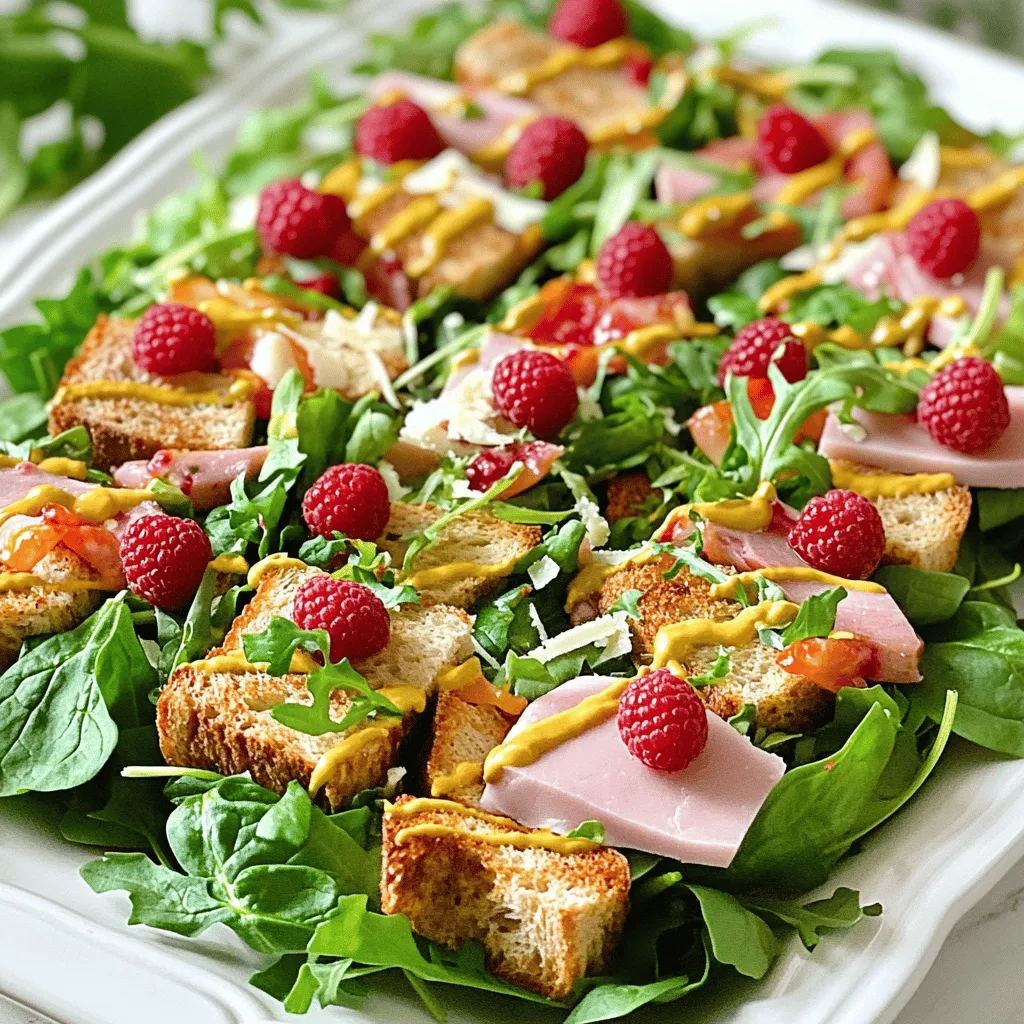 Monte Cristo Salad Tasty and Fresh Flavorful Choice