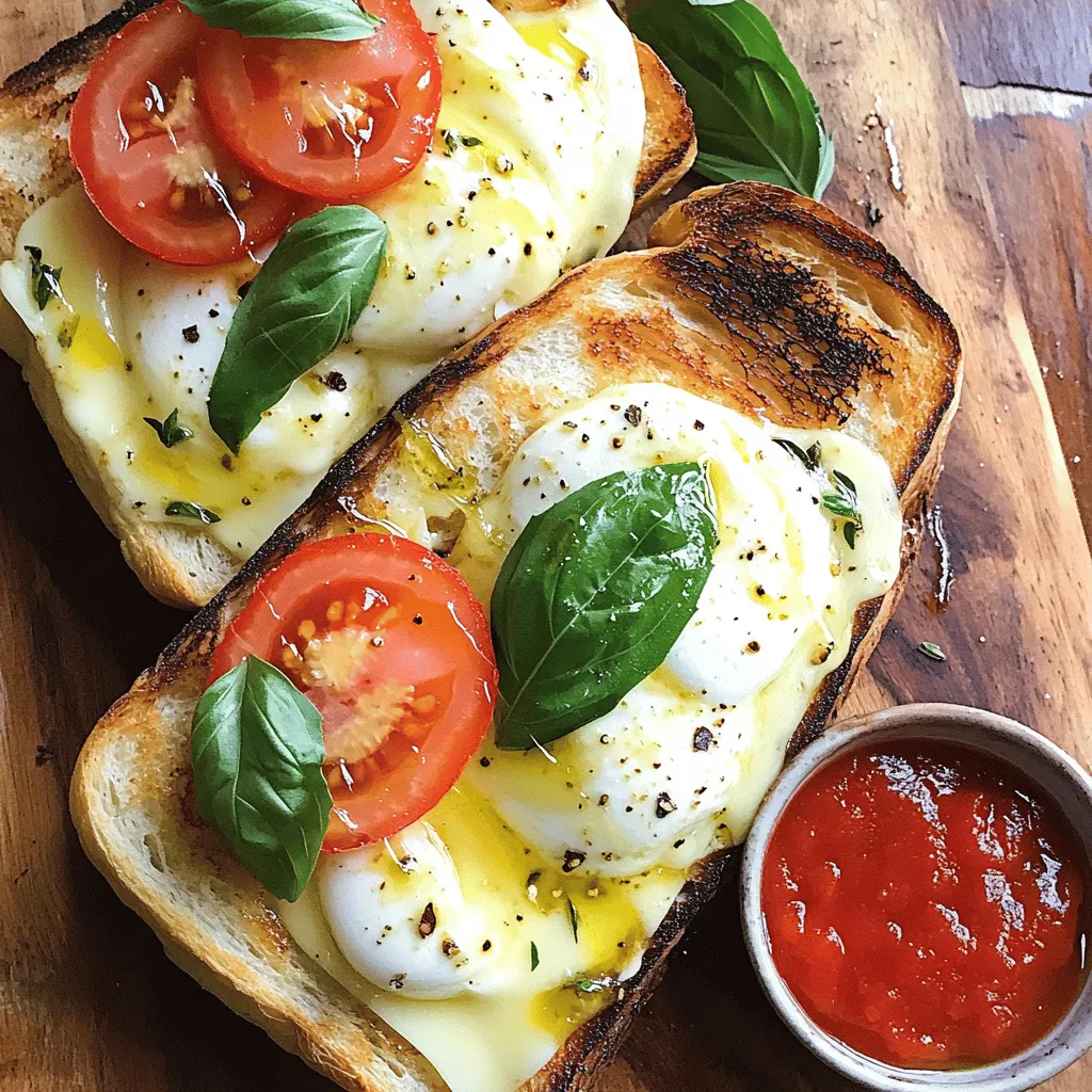 Italian Grilled Cheese Sandwiches Quick and Flavorful Bite