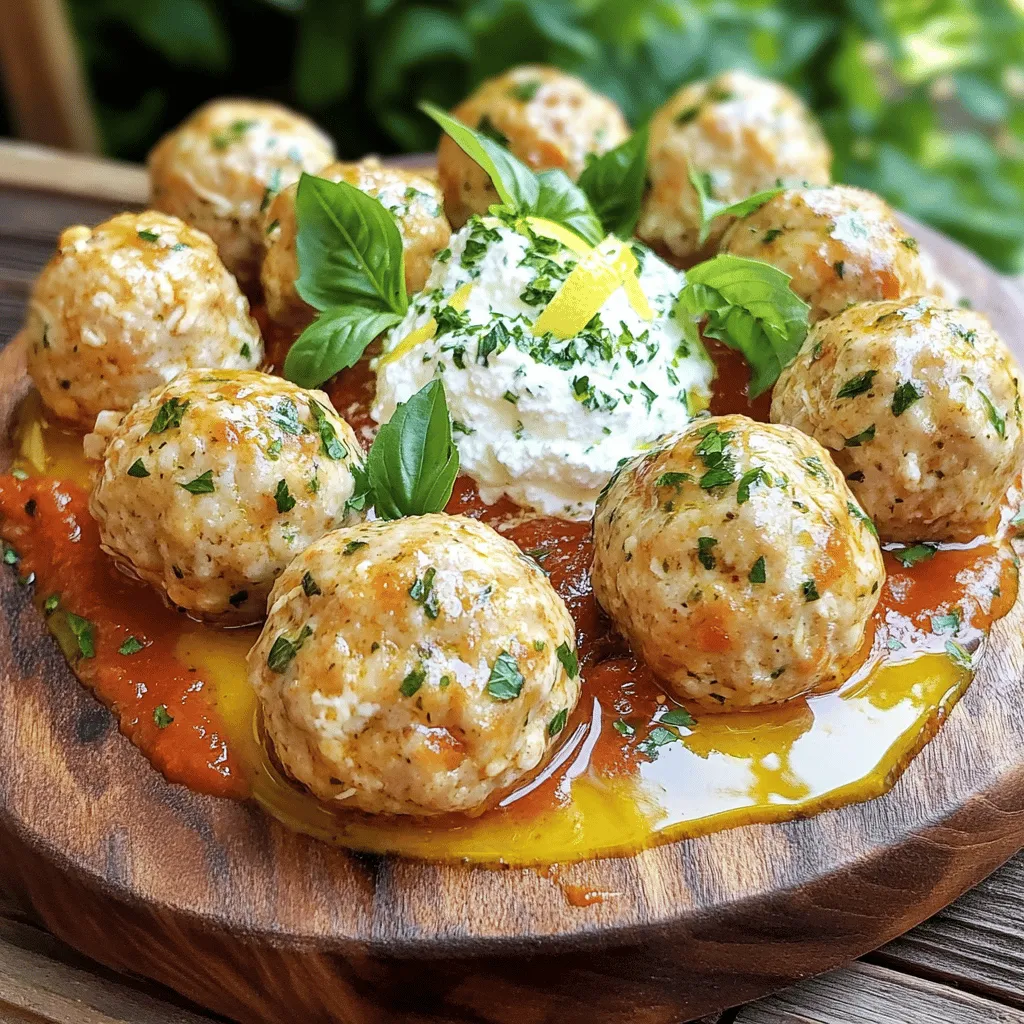 To make juicy Italian chicken meatballs, start with 1 pound of ground chicken. This will be the base for our meatballs. Next, add 1/2 cup of breadcrumbs, preferably Italian. The breadcrumbs will give the meatballs a nice texture. You will also need 1/4 cup of grated Parmesan cheese for a rich, cheesy flavor.