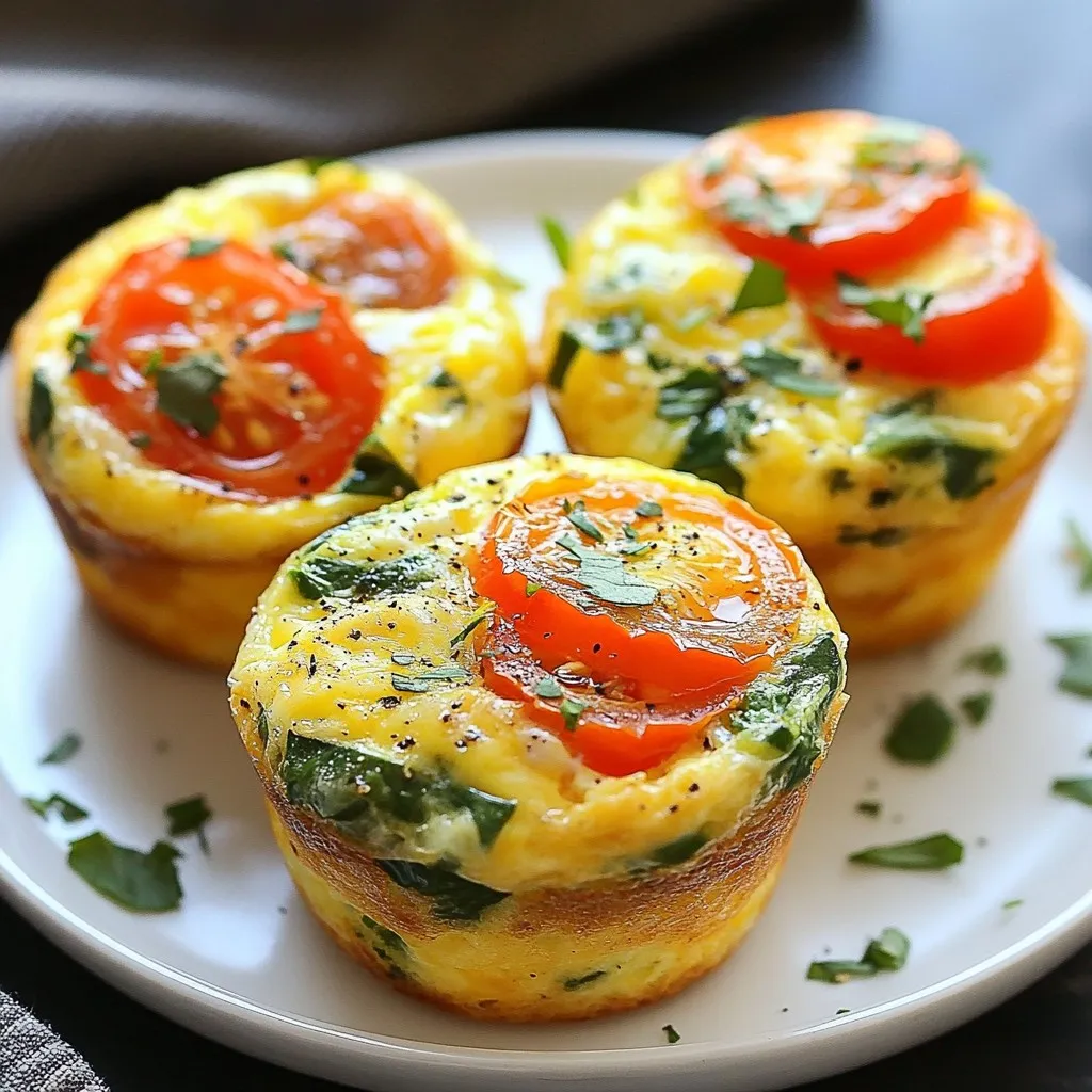 Veggie Loaded Egg Muffins Tasty and Healthy Breakfast