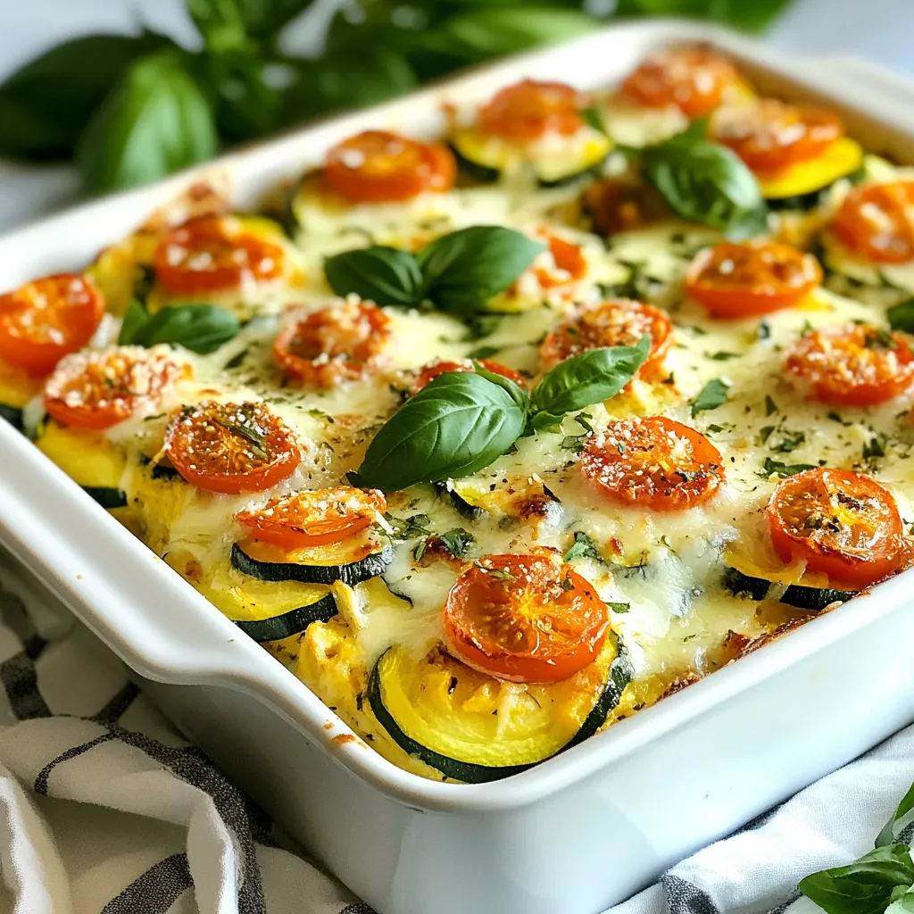 Chicken Zucchini Bake Flavorful and Easy Dinner Dish