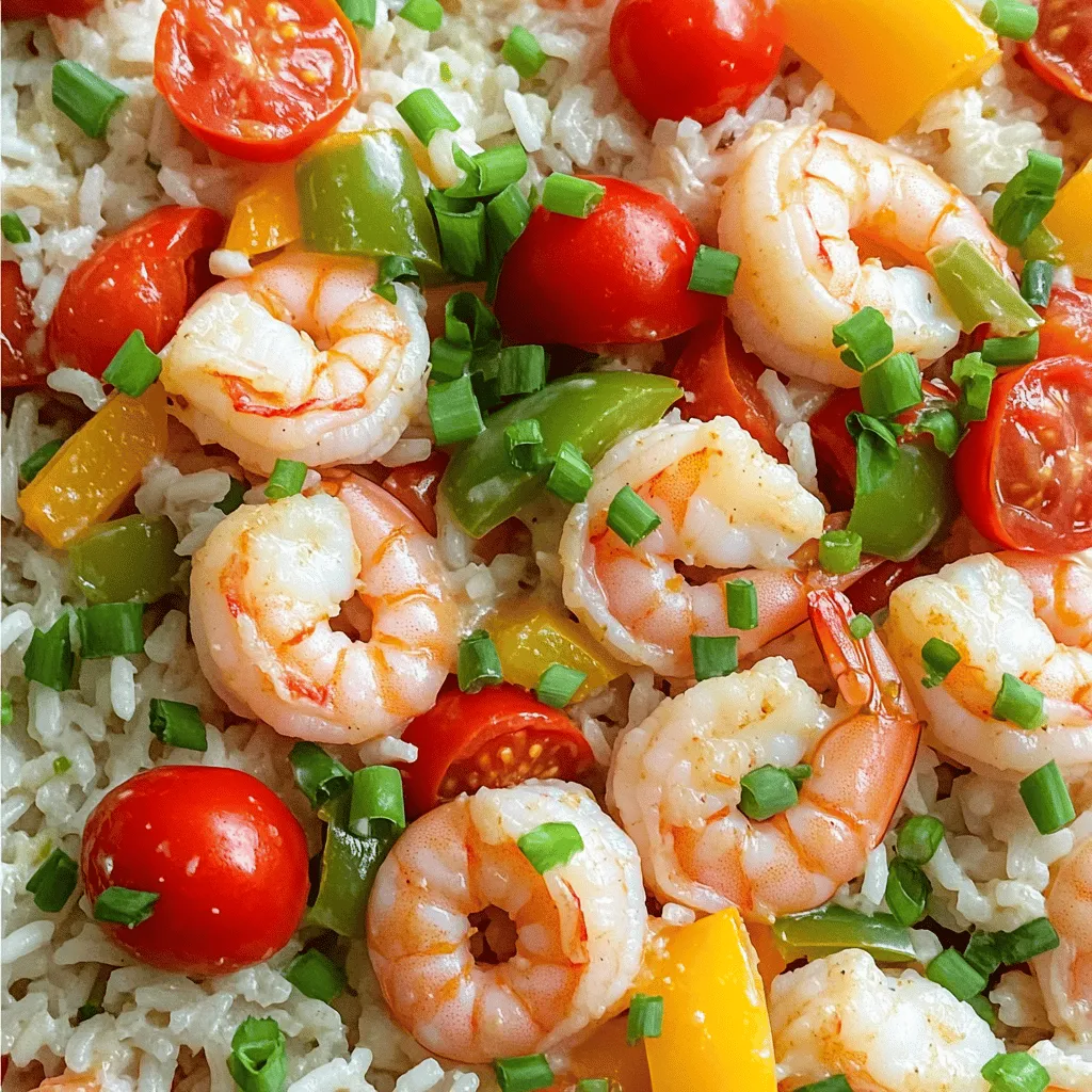 One-Pot Creamy Cajun Shrimp and Rice Delight