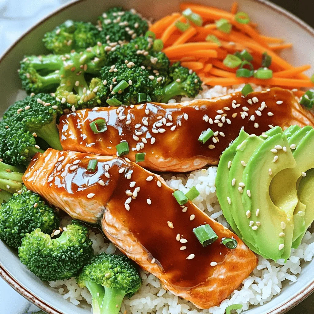 Teriyaki Salmon Bowl Flavorful and Nutritious Meal