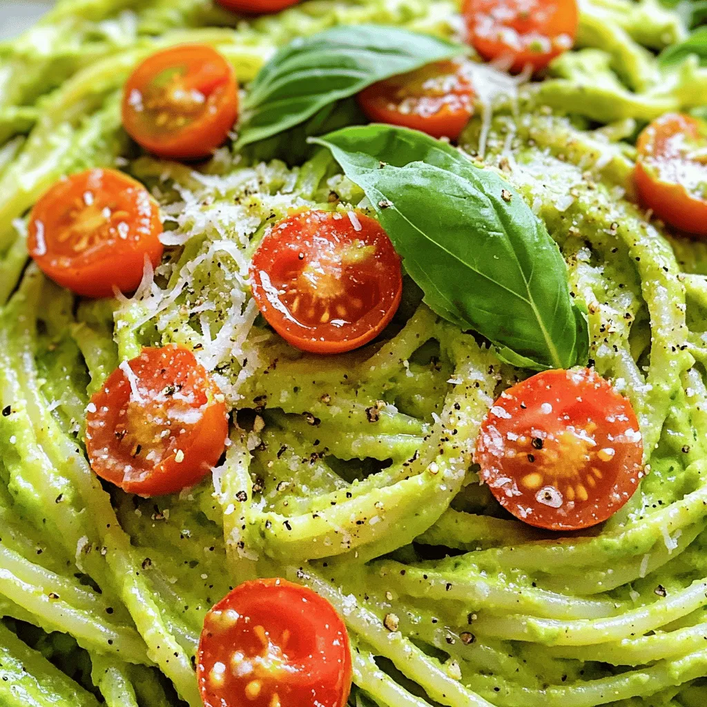Creamy Avocado Pasta Quick and Tasty Recipe