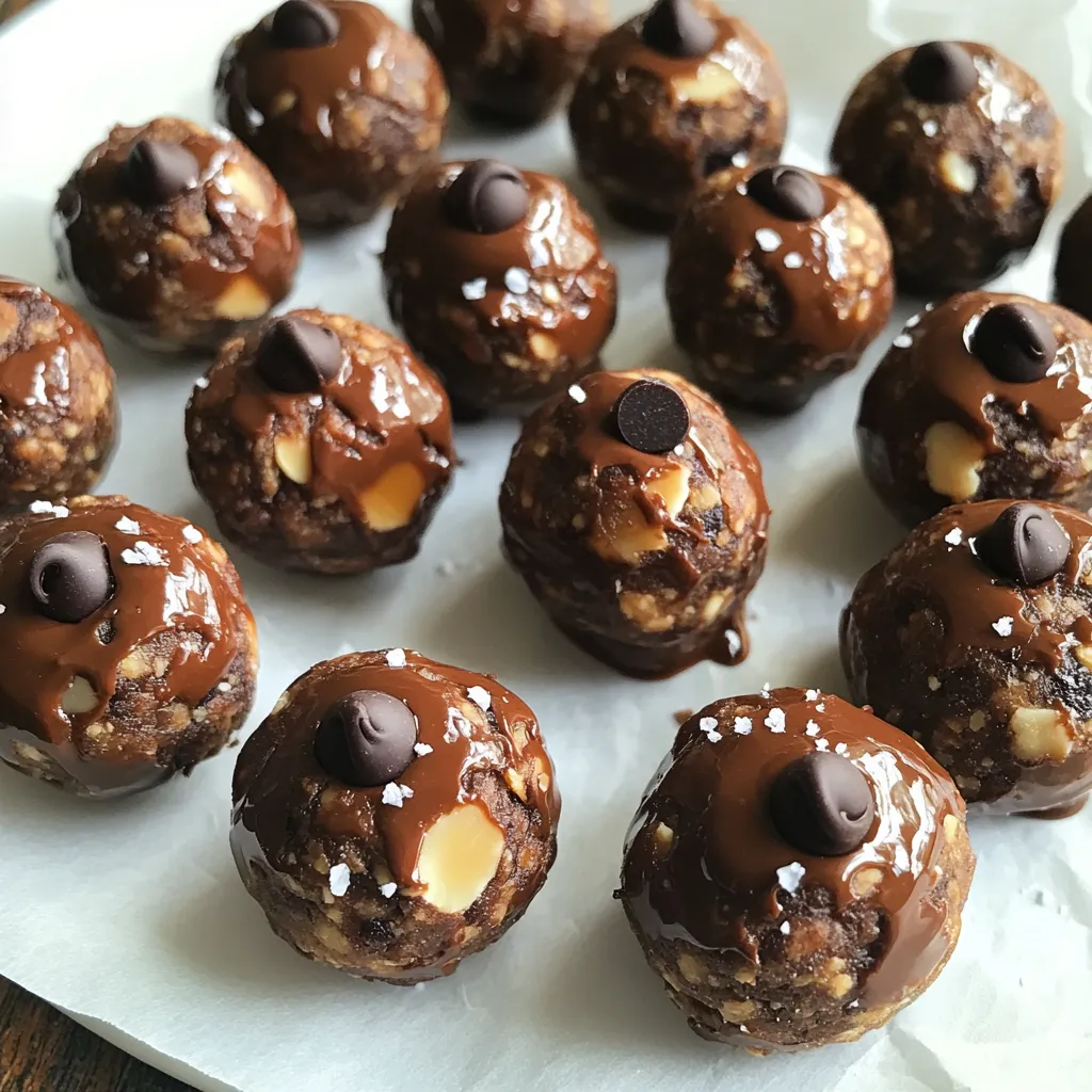 No-Bake Chocolate Almond Energy Bites Simple Recipe