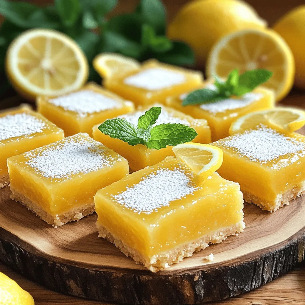 Easy Lemon Bars Delightful and Simple Recipe