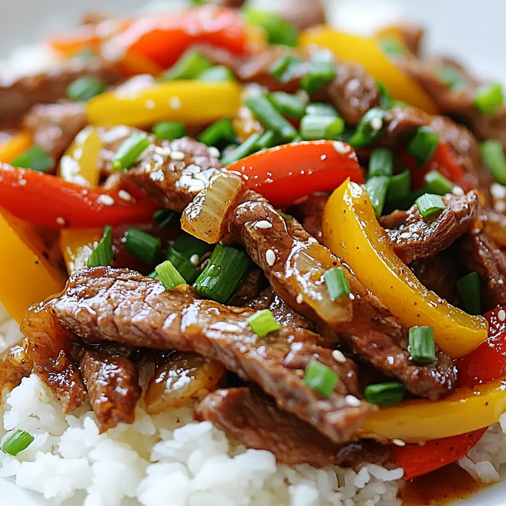 Chinese Pepper Steak with Onions Flavor Boost Recipe