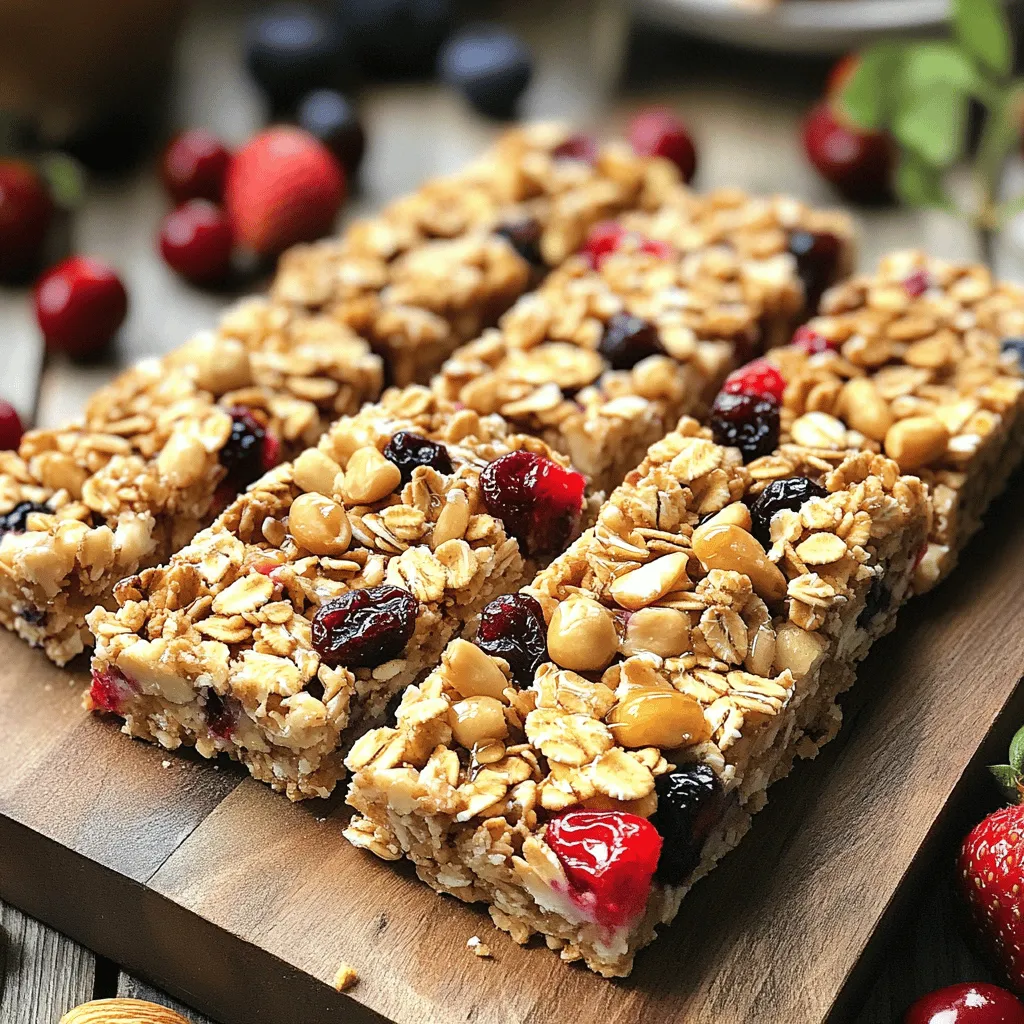 Homemade Granola Bars Easy and Nutritious Recipe