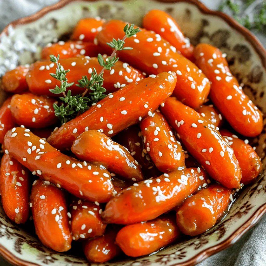Honey Mustard Glazed Carrots Flavorful Side Dish