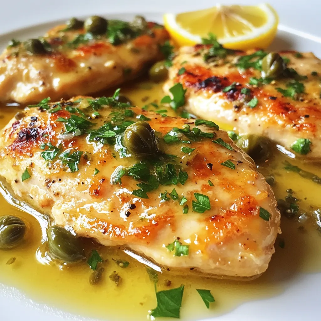 Best Chicken Piccata Flavorful and Easy Recipe