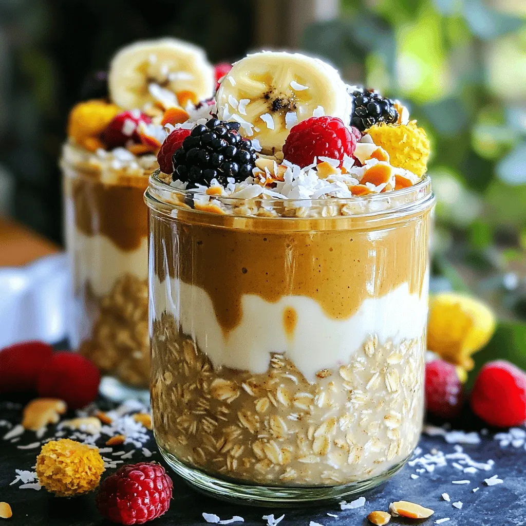 Peanut Butter Overnight Oats Simple and Tasty Recipe