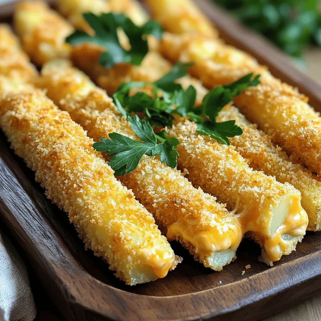 Potato Cheese Sticks Irresistible and Easy to Make