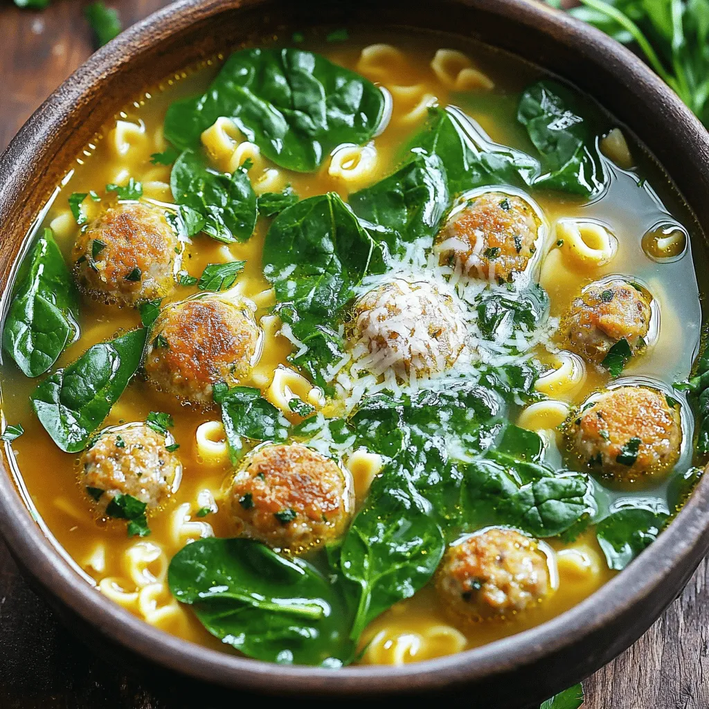 One-Pot Italian Wedding Soup Hearty and Comforting Meal