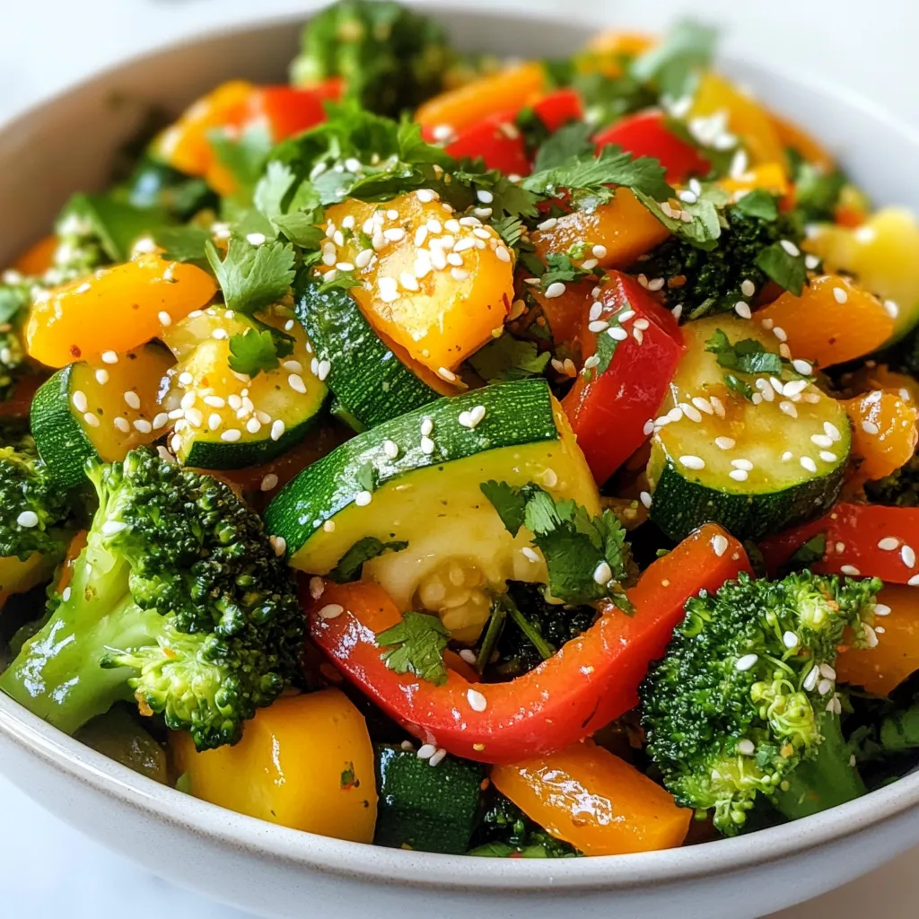 Vegetable Stir Fry Flavorful and Healthy Delight