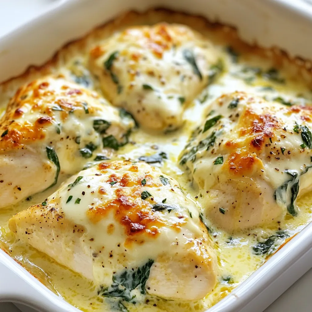 Creamy Low Carb Chicken Bake Delightful Easy Meal