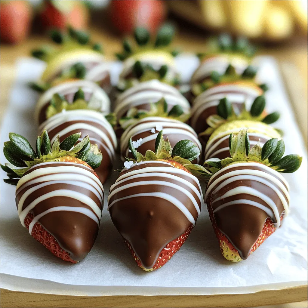 Chocolate-Covered Strawberries Delightful Easy Treat