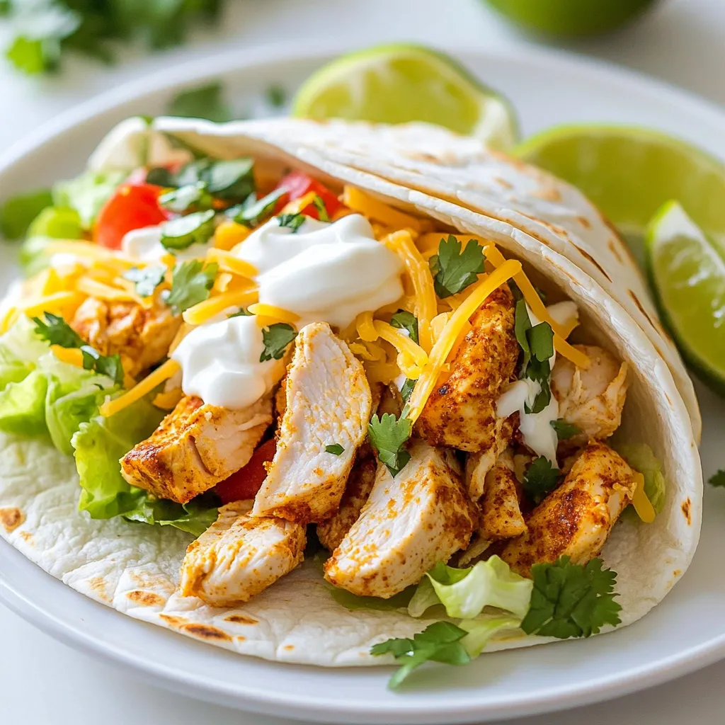 Spicy Chicken Wrap Flavorful and Easy Recipe Guide