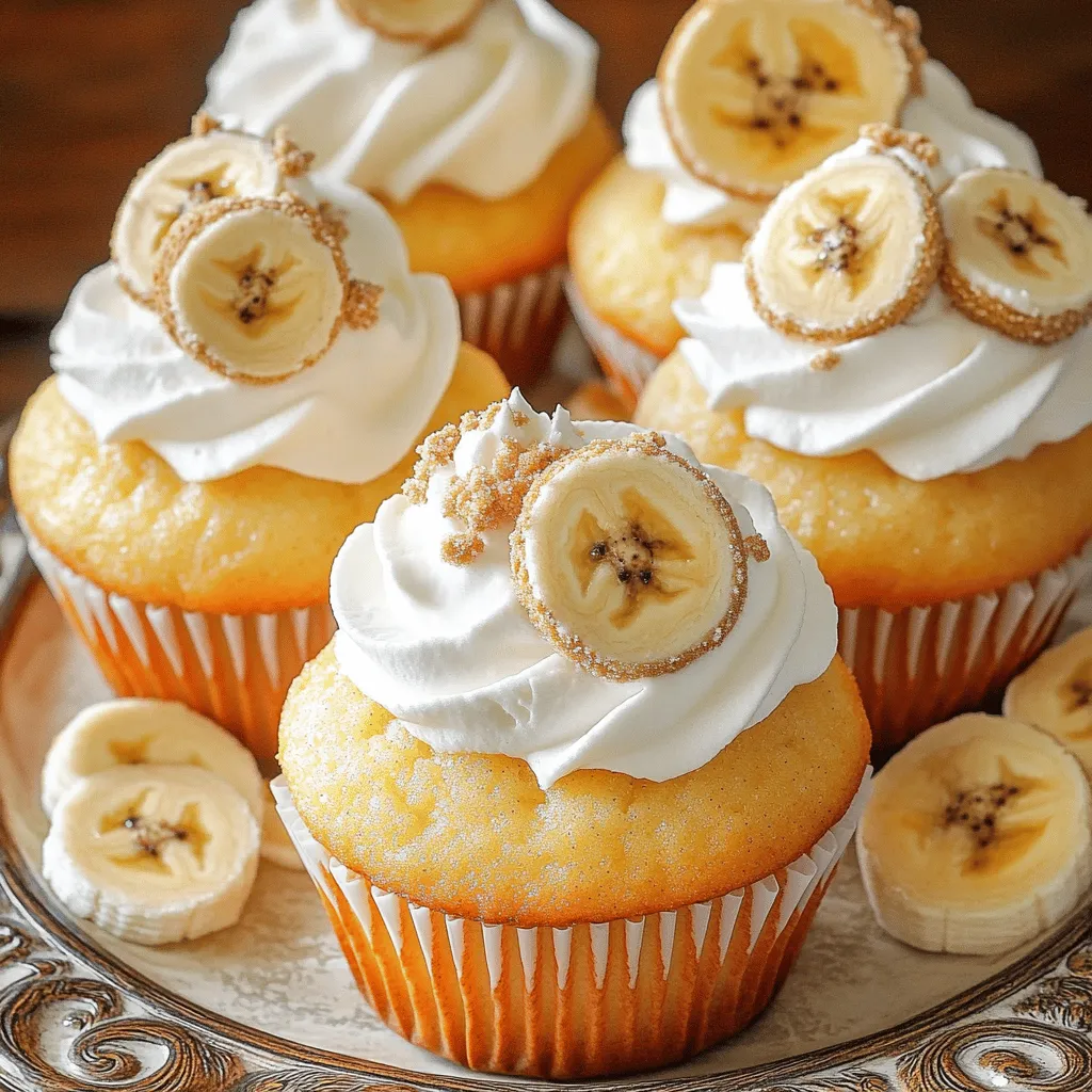 The best banana pudding cupcakes start with simple, fresh ingredients. Ripe bananas are the star. They give your cupcakes a sweet, natural flavor. Use about two medium bananas, mashed until smooth. This adds moisture and taste.