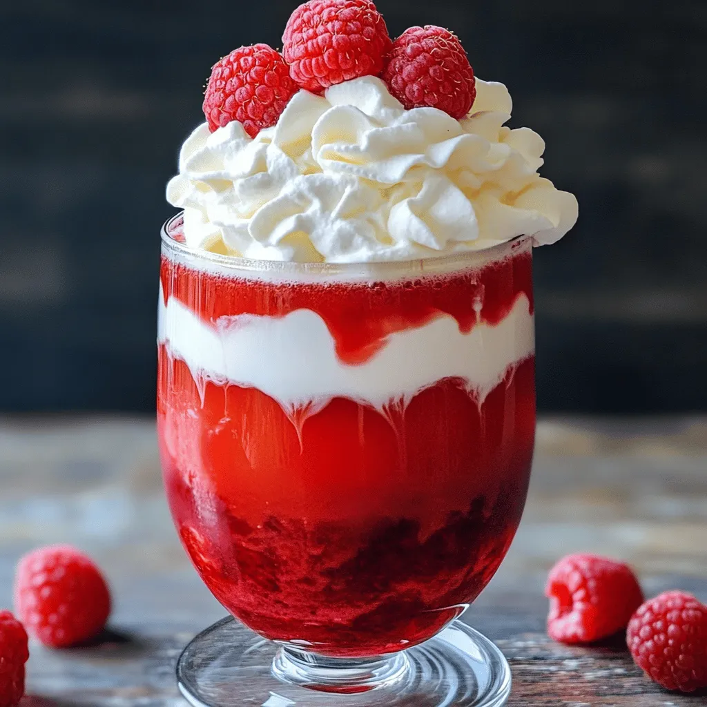 The raspberry hibiscus latte recipe shines with its simple yet vibrant ingredients. You need just a few items to create this delightful drink.