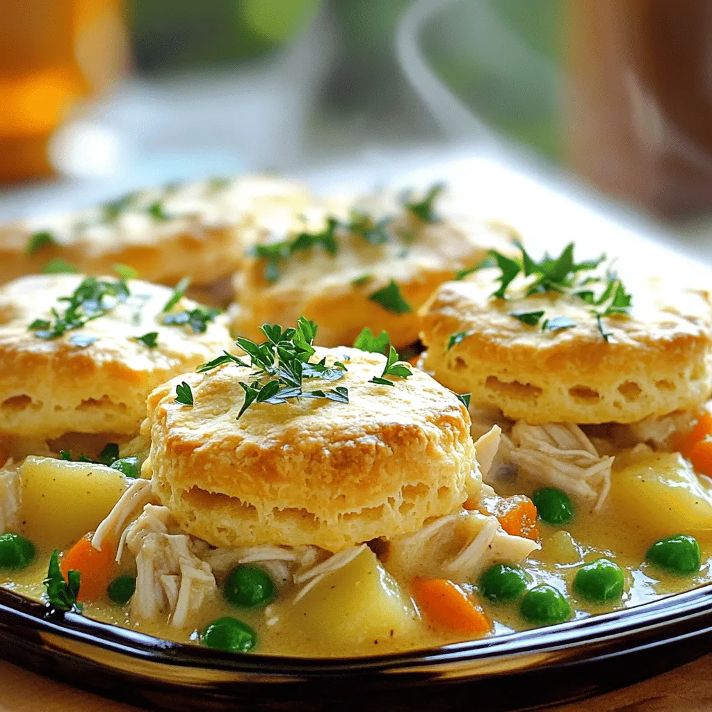 Savory Chicken Pot Pie Casserole Comfort Food Delight