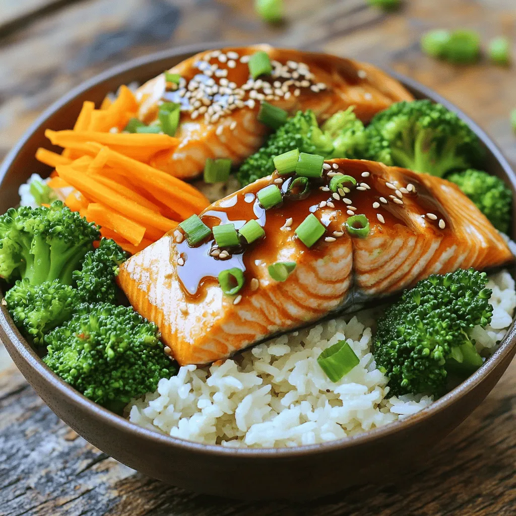 Teriyaki Salmon Bowls Flavorful and Easy Meal Prep