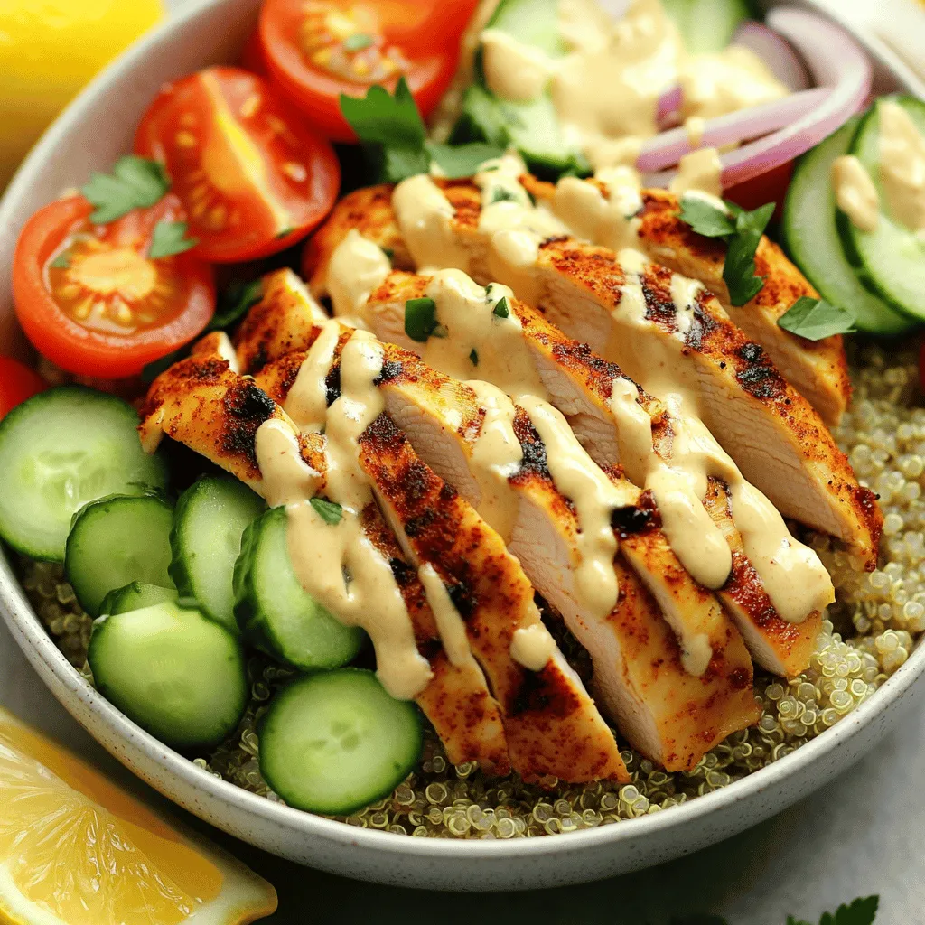 Chicken Shawarma Bowls Flavorful and Simple Meal