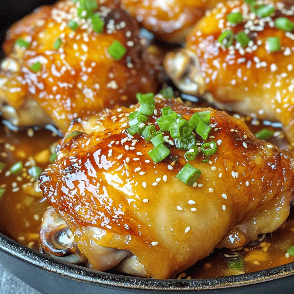Honey Garlic Chicken Flavorful and Easy Dinner Recipe