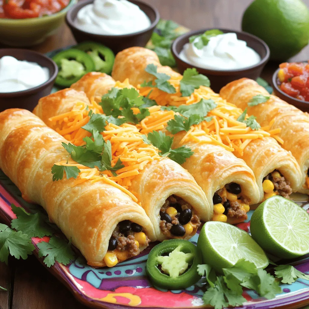 The cheesy taco sticks recipe uses simple and tasty ingredients. You will need a few main items to make them delicious.