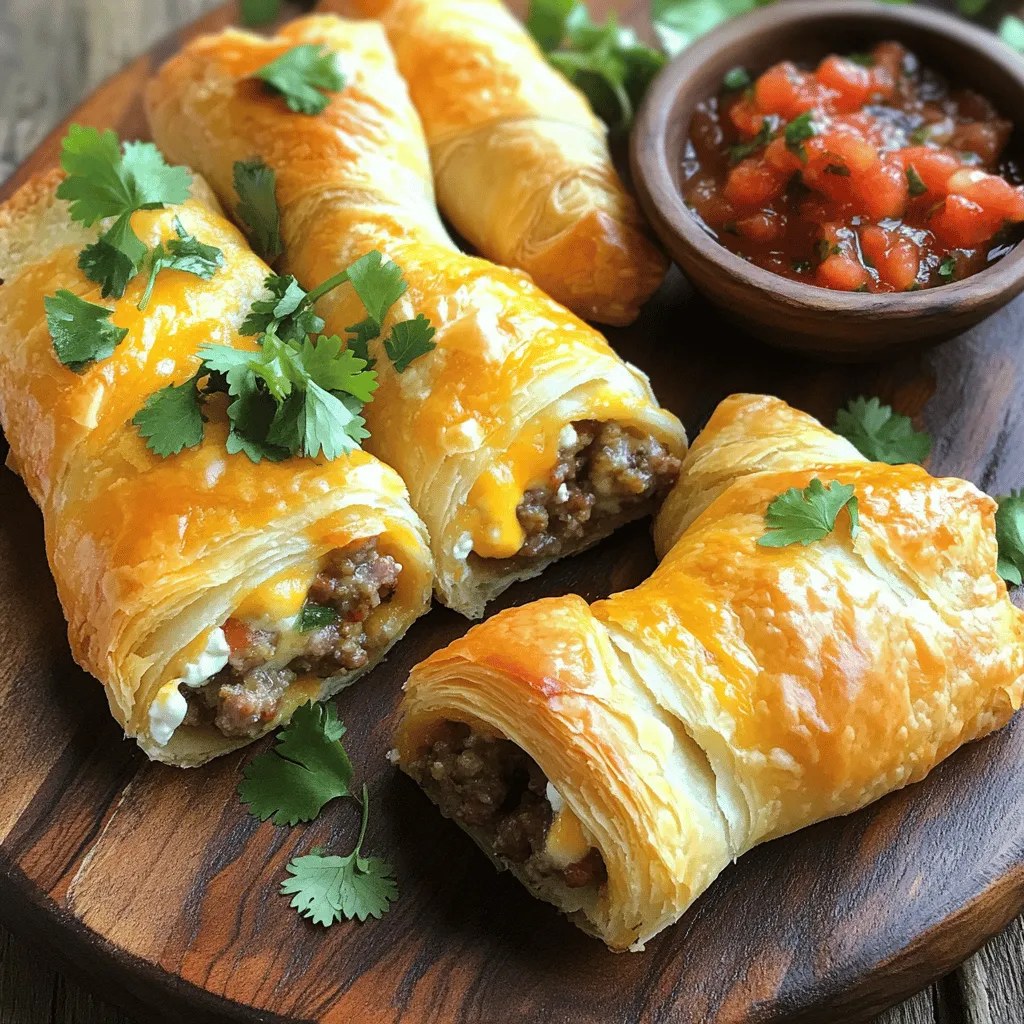 Rotel Sausage &#038; Cream Cheese Crescents Tasty Treat