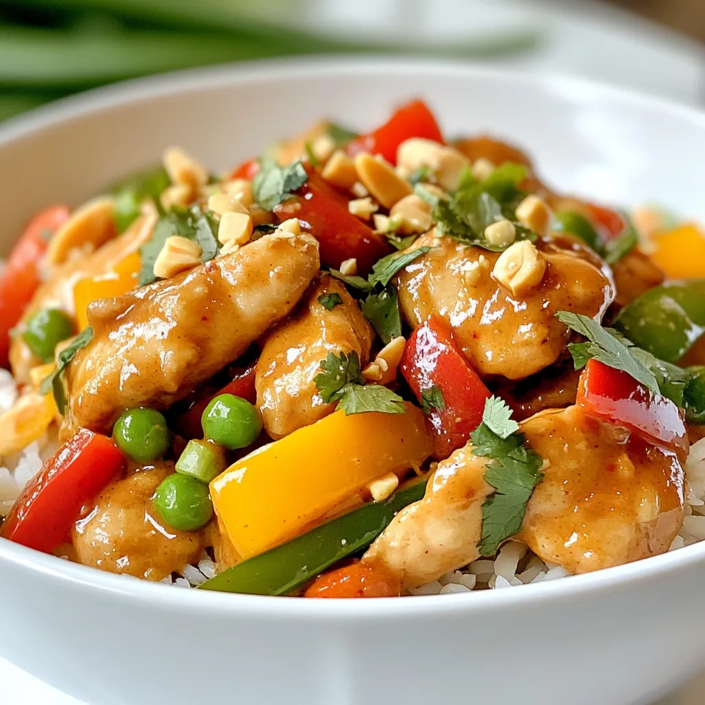 Thai Peanut Chicken Flavorful and Easy Recipe Guide